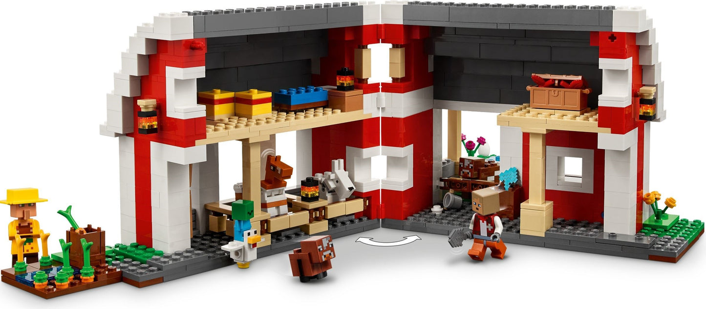 LEGO 21187 Minecraft The Red Barn Farm Animal Playset