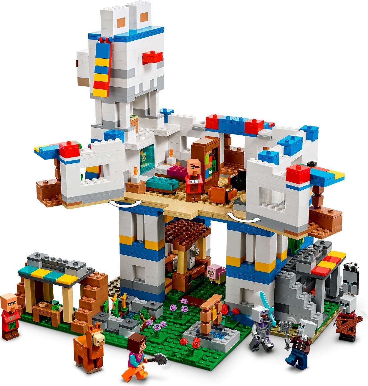 LEGO 21188 Minecraft The Llama Village Playset