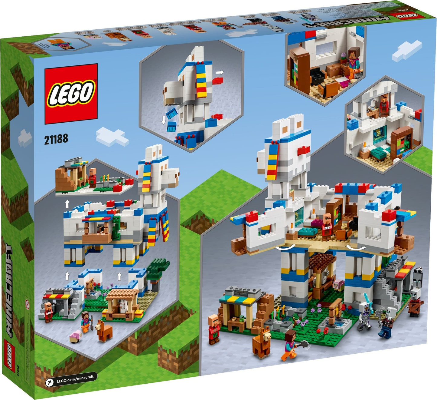 LEGO 21188 Minecraft The Llama Village Playset