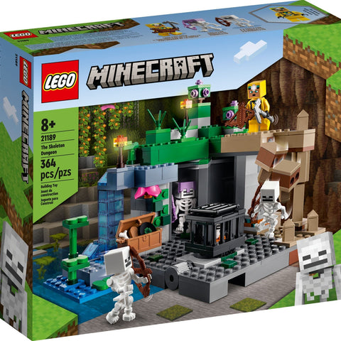 LEGO Minecraft Series 21189 The Skeleton Dungeon- Auzzi Store