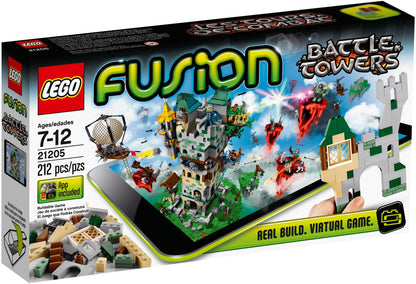 LEGO 21205 Battle Towers: Build & Defend with Real Bricks!
