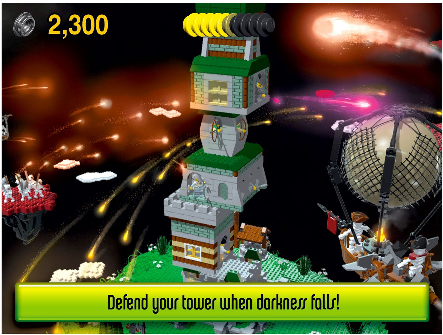 LEGO 21205 Battle Towers: Build & Defend with Real Bricks!