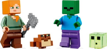LEGO Minecraft Series 21240 The Swamp Adventure- Auzzi Store