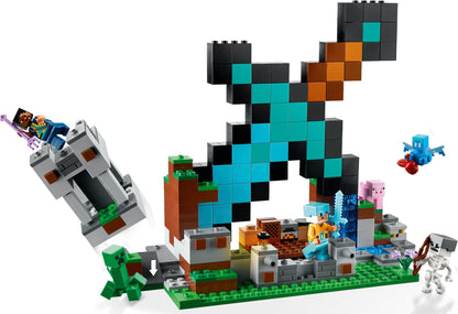 LEGO Minecraft Series 21244 The Sword Outpost- Auzzi Store