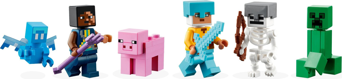 LEGO Minecraft Series 21244 The Sword Outpost- Auzzi Store