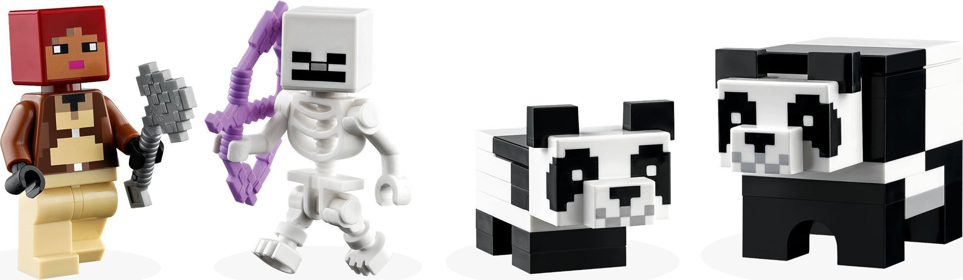 LEGO Minecraft Series 21245 The Panda Haven- Auzzi Store