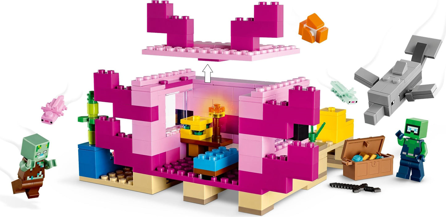 LEGO Minecraft 21247 and 21243 Set Bundle