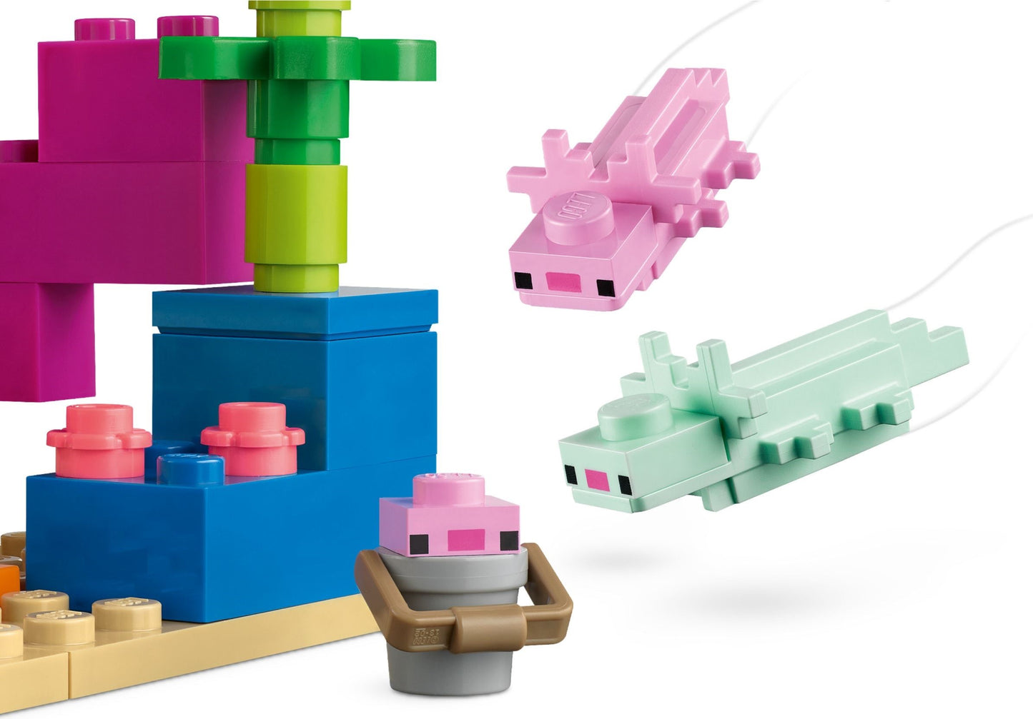 LEGO Minecraft 21247 and 21243 Set Bundle