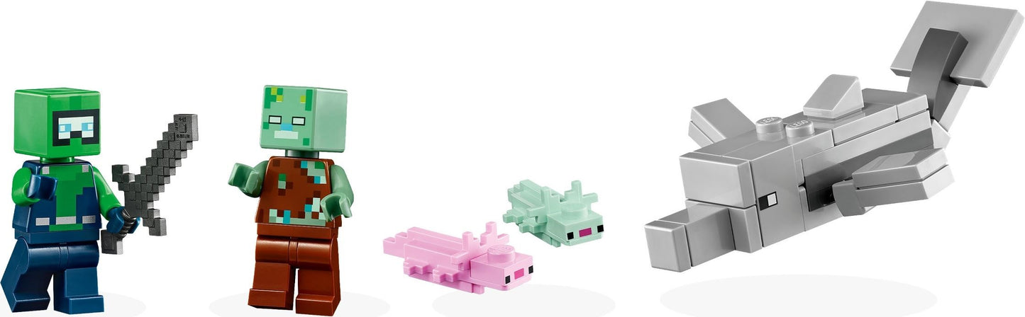 LEGO Minecraft 21247 and 21243 Set Bundle