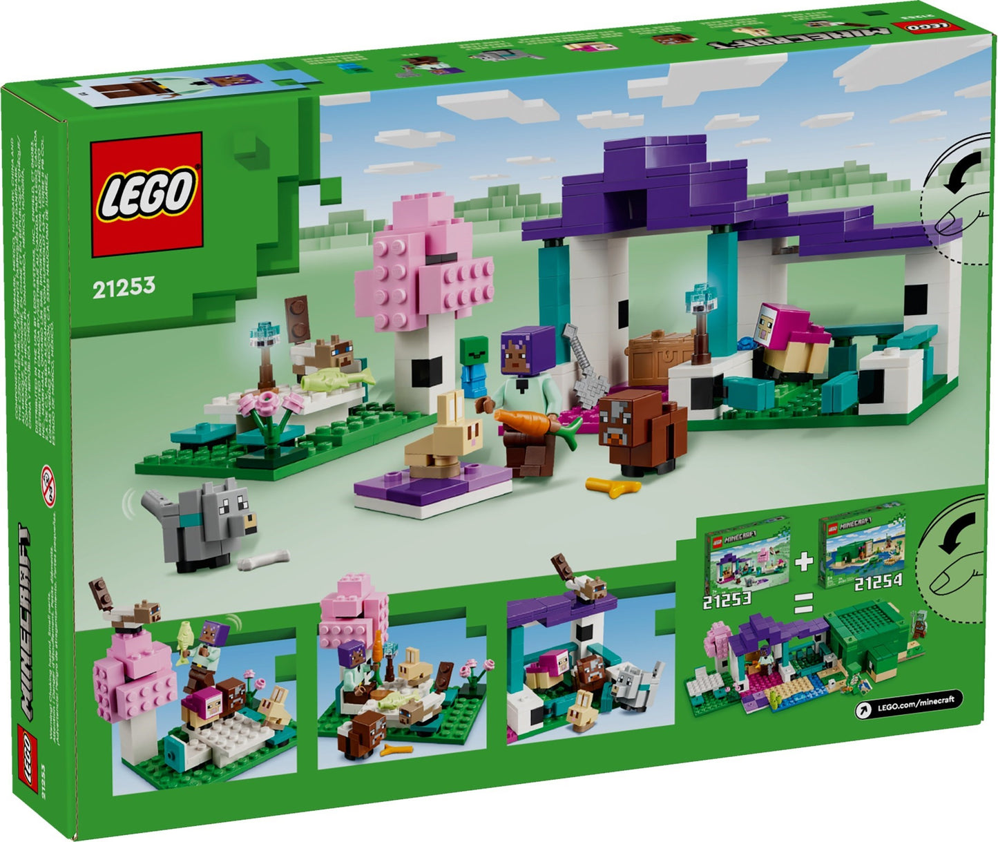 LEGO Minecraft The Animal Sanctuary 21252