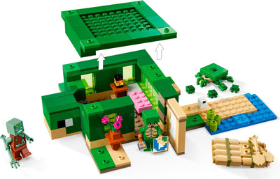 LEGO Minecraft Series 21254 The Turtle Beach House