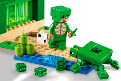LEGO Minecraft Series 21254 The Turtle Beach House