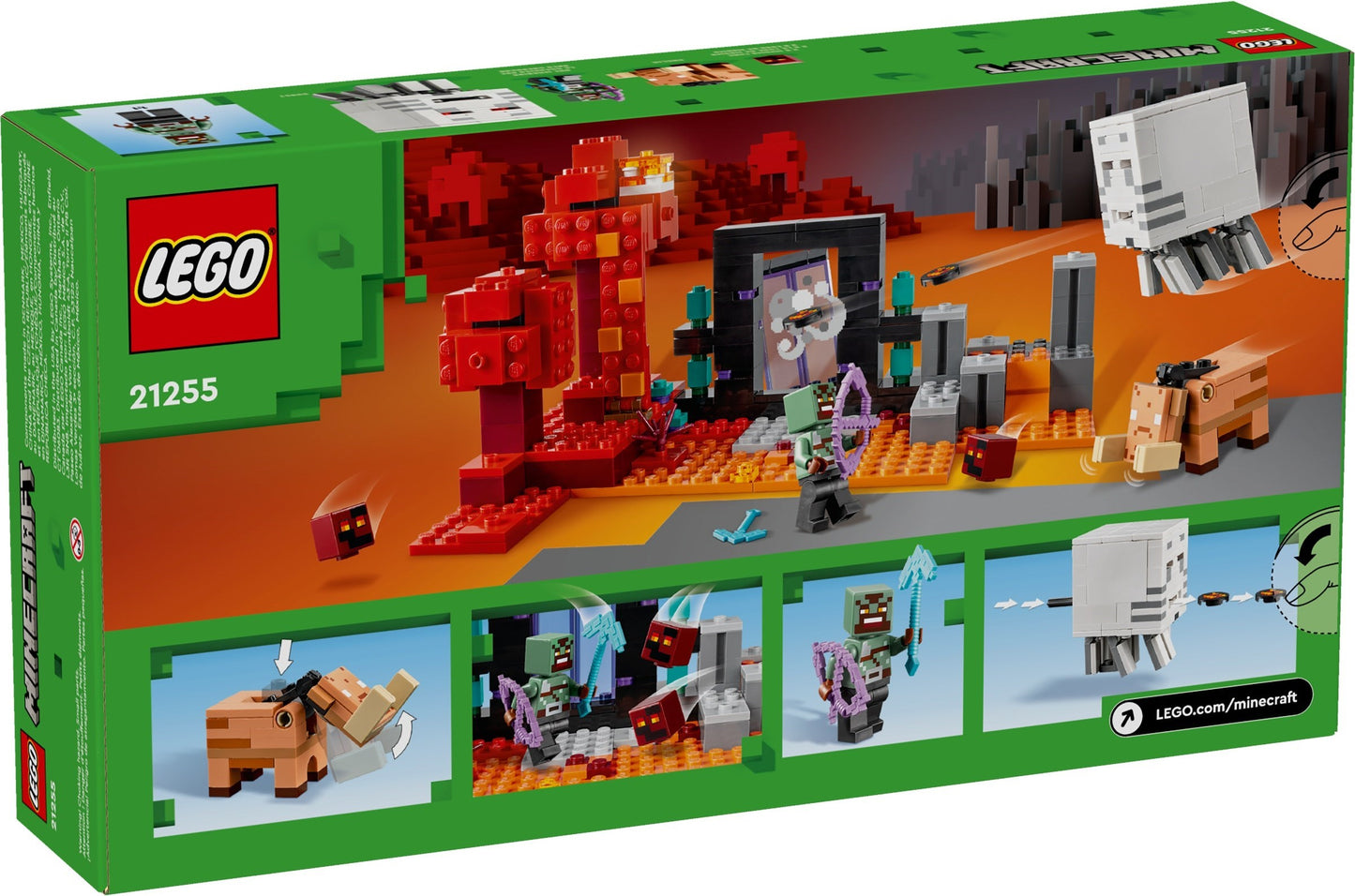 LEGO Minecraft 21255 The Nether Portal Ambush