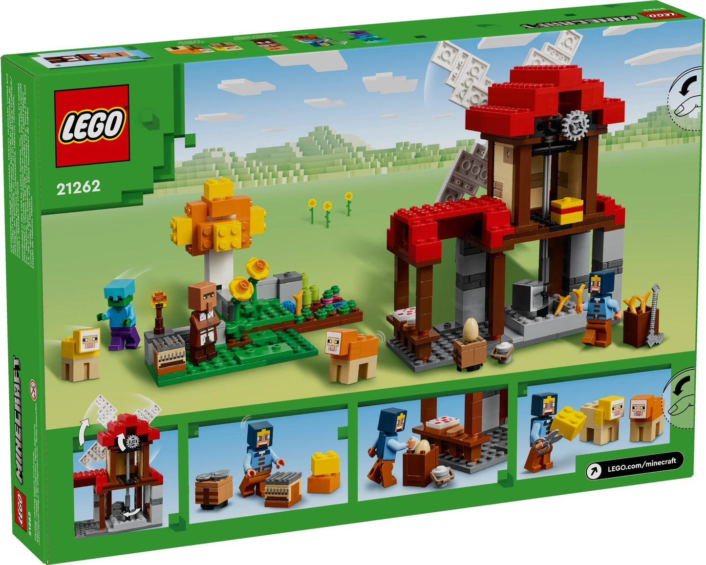 LEGO Minecraft 21261 The Windmill Farm