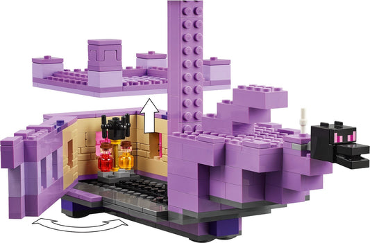 LEGO Minecraft 21264 Ender Dragon & End Ship Set - Auzzistore