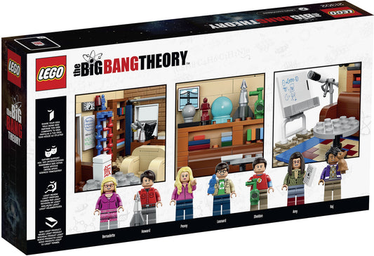 LEGO 21302 The Big Bang Theory Set - Build Leonard & Sheldon's Living Room - Auzzistore