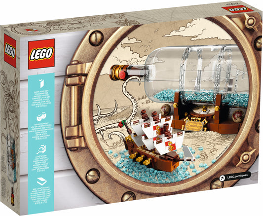 LEGO 21313 Ideas and CUUSOO Ship in a Bottle - Auzzistore