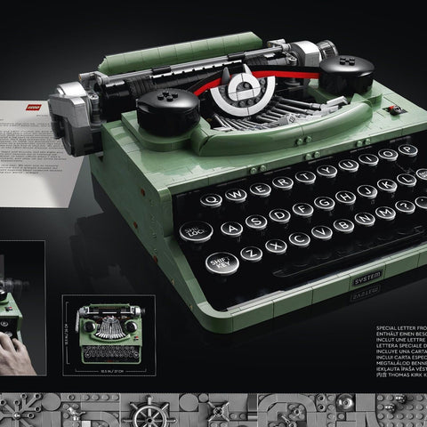 LEGO 21327 Typewriter: Build a Vintage LEGO Machine!