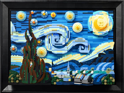 LEGO 21333 Vincent Van Gogh: The Starry Night 梵高名畫 - 星夜 / 星空