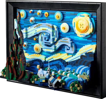 LEGO 21333 Vincent Van Gogh: The Starry Night 梵高名畫 - 星夜 / 星空- Auzzi Store