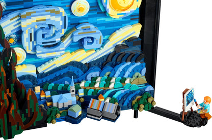 LEGO 21333 Vincent Van Gogh: The Starry Night 梵高名畫 - 星夜 / 星空- Auzzi Store