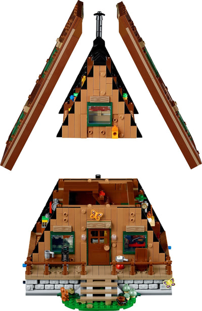 LEGO Ideas Series 21338 A-Frame Cabin