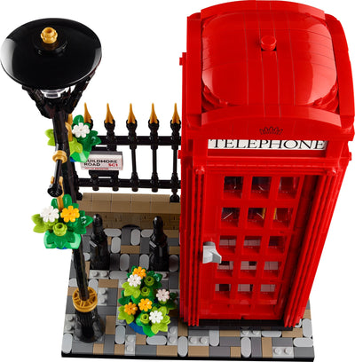 LEGO IDEAS Series 21347 Red London Telephone Box