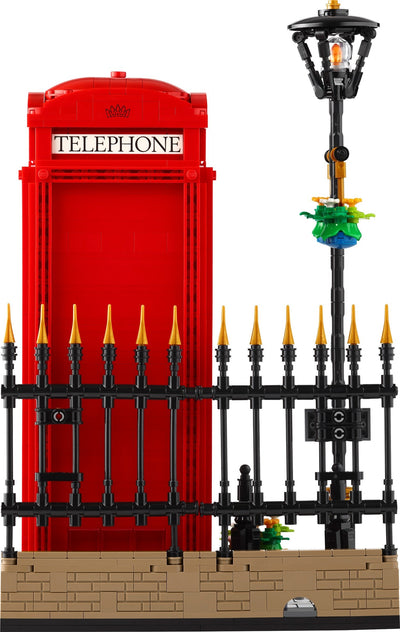 LEGO IDEAS Series 21347 Red London Telephone Box