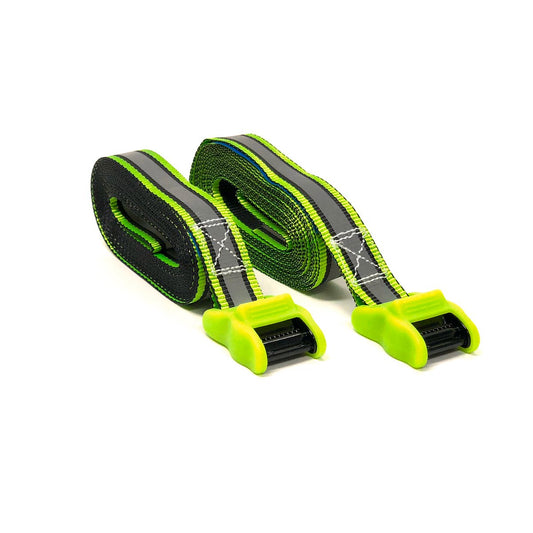 Lion Reflx Super Cam Tie Downs - 4m - Premium Polyester - Reflective – view 2
