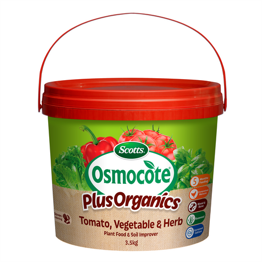 Scotts Osmocote Plus Organics - 3.5kg - Granular - Vegetable & Herb Use - Auzzistore