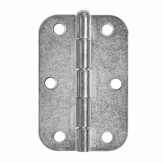 Pinnacle Radius Butt Hinge - 90mm - Zinc Plated - Loose Pin
