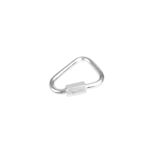 Pinnacle 8mm Zinc Plated Triangle Quick Link - 700kg Load Limit - Steel - Auzzistore