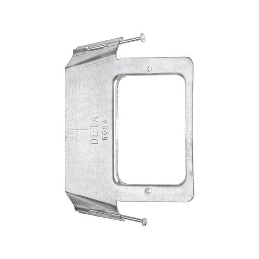 Deta Quick Fit Vertical Stud Mount Bracket - 84mm - Galvanised Steel - Quick Fit