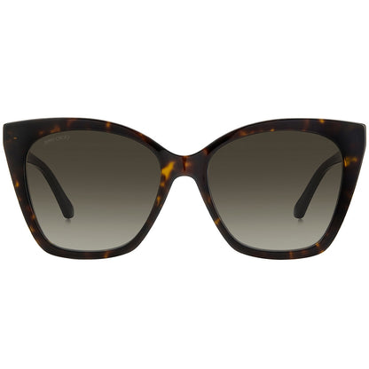 Jimmy Choo Rua/G/S Women's Sunglasses Brown Shaded