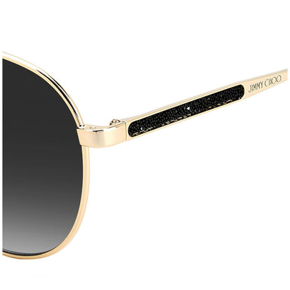 Jimmy Choo Jimena/S Women's Sunglasses Black Gold