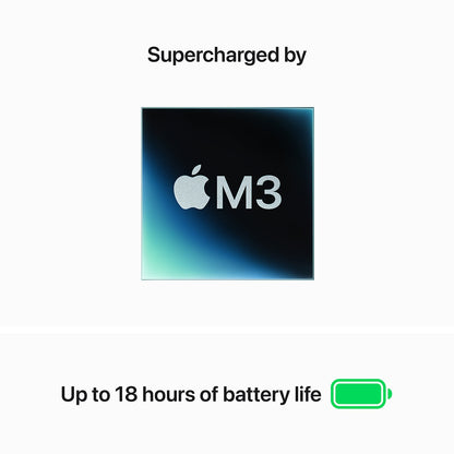 MacBook Air 15 Inch With M3 Chip 256GB Starlight