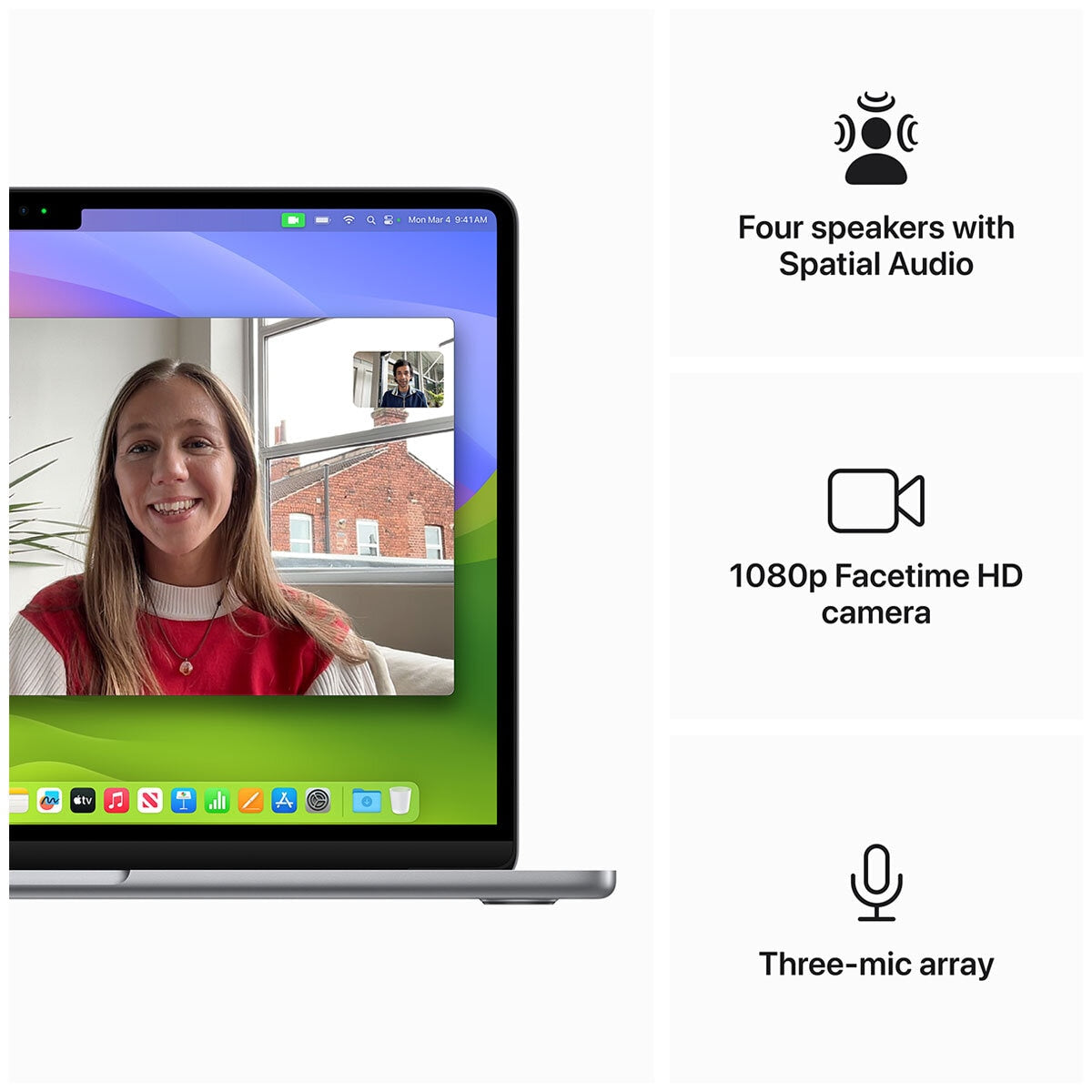 MacBook Air 13 Inch With M3 Chip 8 Core GPU 16GB 256GB SSD Space Grey