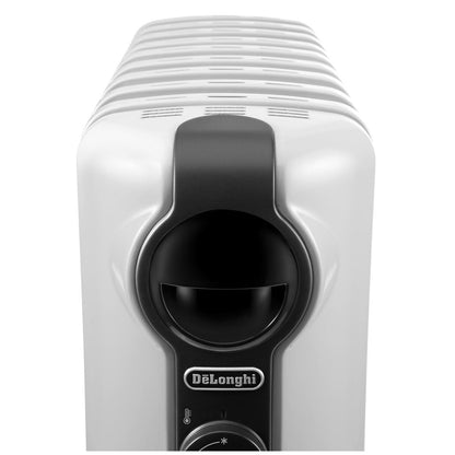De'Longhi Radia S Oil Column Heater 2400W TRRS1224T - Efficient Warmth, 24H Timer, 7-Year Warranty