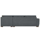 Thomasville Fabric Sectional With Storage Ottoman 3 Piece – view 5