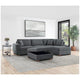 Thomasville Fabric Sectional With Storage Ottoman 3 Piece – view 10