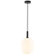 Nordlux Uma 18 Pendant Light Opal Glass Metal IP20 E2 – view 2
