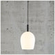 Nordlux Uma 18 Pendant Light Opal Glass Metal IP20 E2 – view 3