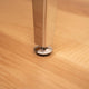 Taskmaster Corner Furniture Leg - 710mm - Satin Chrome - Durable & Adjustable