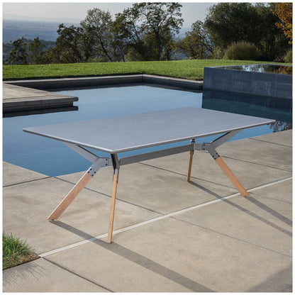 SunVilla Biblos 7-Piece Outdoor Dining Set – Weather-Resistant Wicker & Glass Topped Table with Chairs