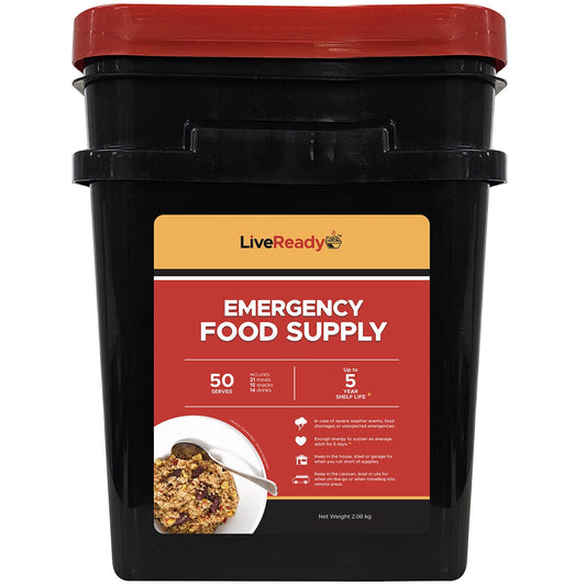 Live Ready Emergency Food Supply 50 Serve