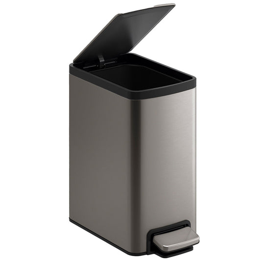 Kohler 6L Step Bin Stainless Steel 2 Pack – view 2 - Auzzistore
