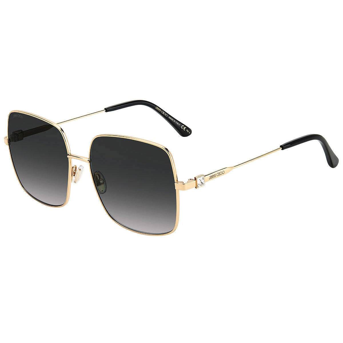 Jimmy Choo Lili/S Women's Sunglasses Black Gold