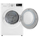 LG 8kg Heat Pump Dryer DVH5-08W White - Finish: White, Energy-Efficient Drying – view 5
