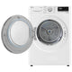 LG 8kg Heat Pump Dryer DVH5-08W White - Finish: White, Energy-Efficient Drying – view 4