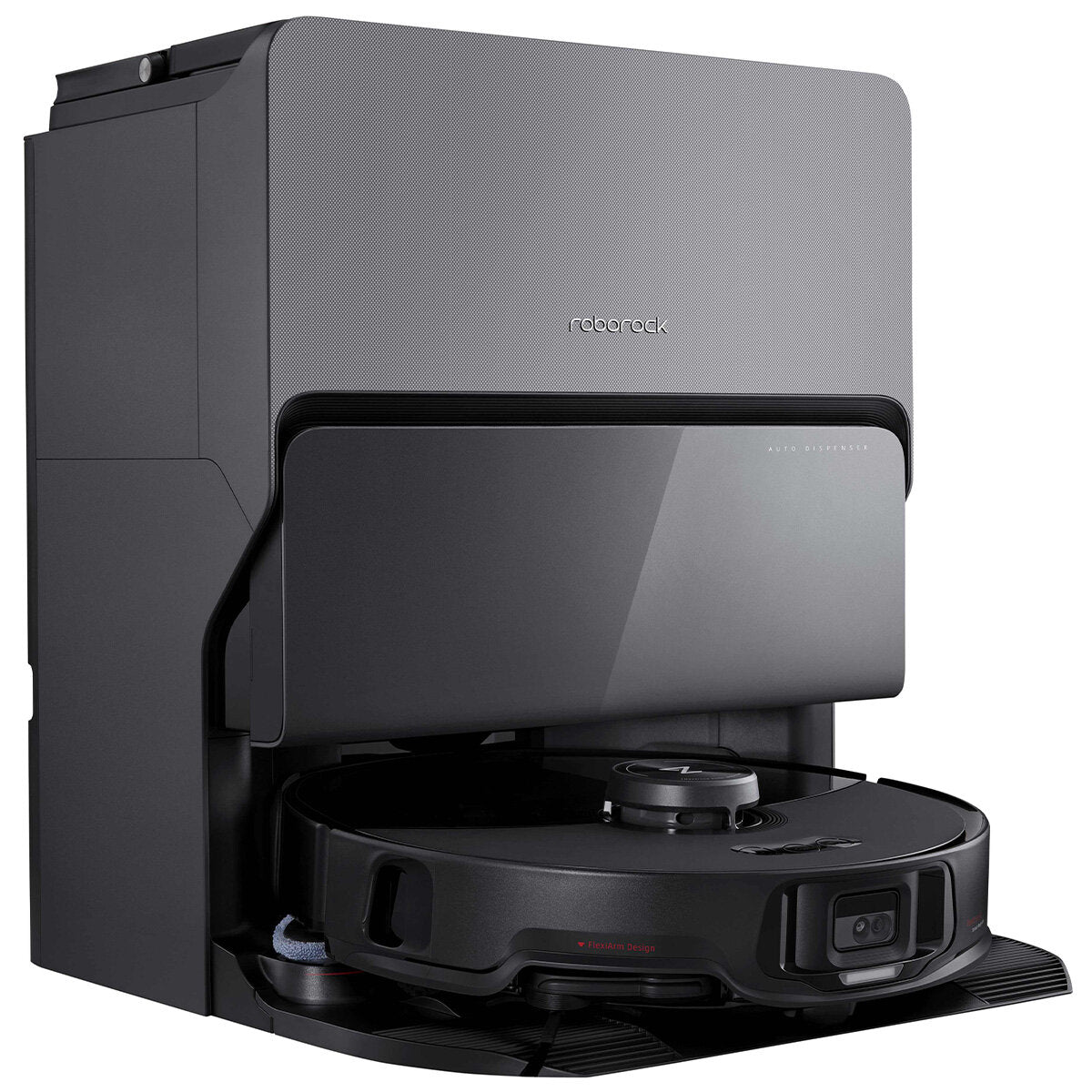 Roborock S8 MaxV Ultra RR-S8MVU52-03-BLK Robotic Vacuum Cleaner with Self-Emptying, Smart Navigation, and 10,000 Pa Suction